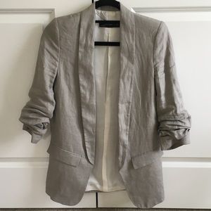 Linen Blazer from Zara- xsmall